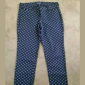 *SOLD* Old Navy Dark Blue Pixie Ankle Pants Size 2